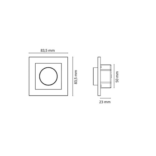 820410 SG Leuchten LEDDIM 400 Dimmer 400VA 1-polig Produktbild Additional View 1 L