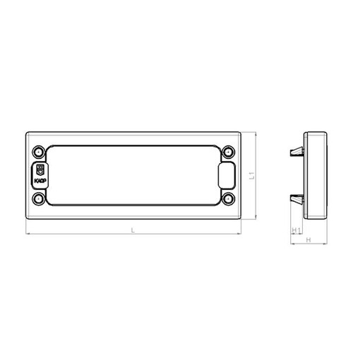 F305-9240-01 Jacob Kabeldurchführungsplatte KADP 24/12 Produktbild Additional View 1 L