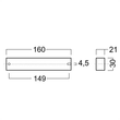 22170979 Zumtobel ONLITE central PLC DALI Interface IV Interface Produktbild Additional View 1 S