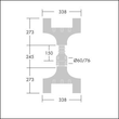 96262305 Thorn OLSYS2 MTP 60/76 x2 Montagezubehör Produktbild Additional View 1 S