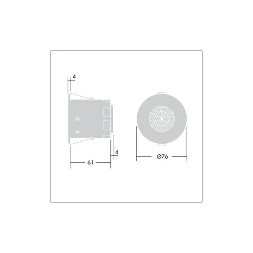 96601979 Thorn SENSA MRE DDP Dimm Sensor, DALI Produktbild Additional View 1 L