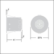 96627553 Thorn SWITCHLITE MRE SLD 2CH Passiver Infrarotsensor Produktbild Additional View 1 S