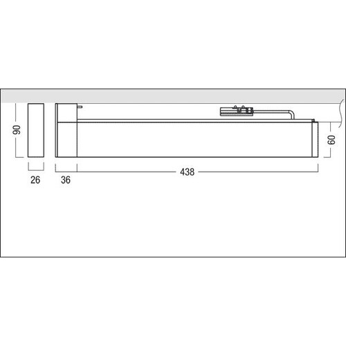 22169751 Zumtobel SUP2 DRIVER 150W AC/DC TRACKUNIT WH AC/DC-Treiber Produktbild Additional View 1 L