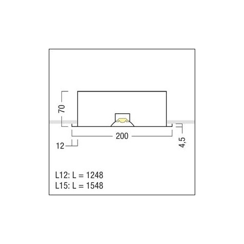 42185488 Zumtobel MIRL LED4800 840 M625L15x200 LDE LED-Deckeneinbauleuchte Produktbild Additional View 1 L