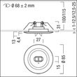 42185687 Zumtobel RESCLITE PRO MRCR ESC HP E3D WH Sicherheitsleuchte Produktbild Additional View 1 S