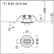 42185662 Zumtobel RESCLITE PRO MRCR MINI ESC90 E1D WH Sicherheitsleuchte Produktbild Additional View 1 S