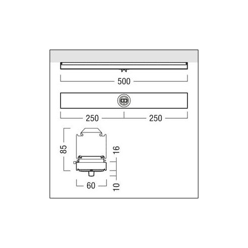 42185817 Zumtobel RESCLITE PRO TEC GP ANT HP E3D WH Sicherheitsleuchte Produktbild Additional View 1 L