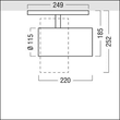 60716069 Zumtobel VIV2 L 3100 930 SWI TEC GP SP WH WH LED-Strahler Produktbild Additional View 1 S