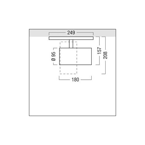 60716433 Zumtobel VIV2 M 3400 940 SWI TEC GP FL WH WH LED-Strahler Produktbild Additional View 1 L