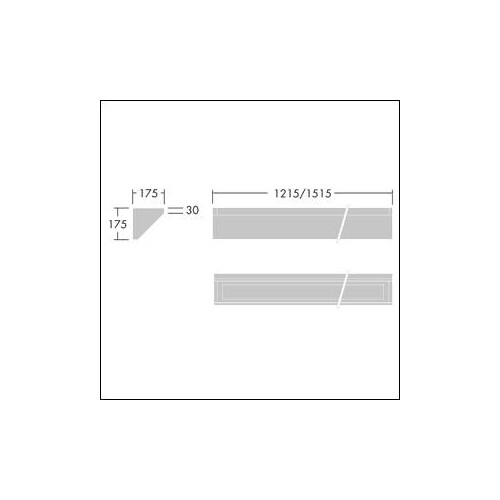 96633075 Thorn DUROLIGHT C 3500 830 HF L1215 Vandalenischere LED-Leuchte Produktbild Additional View 1 L