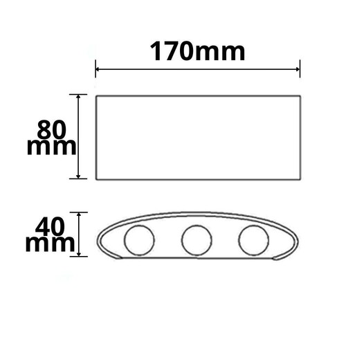 113987 Isoled LED Wandleuchte Up & Down Produktbild Additional View 1 L