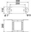 6225510 Obo LGBE 1120 FT Gelenkbogenelement für Kabelleiter 110x Produktbild Additional View 1 S