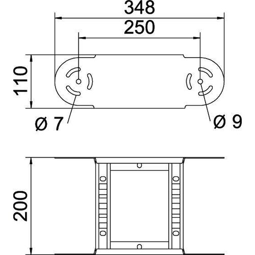 6225510 Obo LGBE 1120 FT Gelenkbogenelement für Kabelleiter 110x Produktbild Additional View 1 L