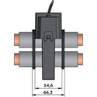 855-5105/1000-000 Wago Kabelumbau Stromwandler Primärer Bemessungsstrom 1 Produktbild Additional View 2 S