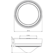 2079900 Theben thePrema P360 KNX AP Multi WH Multisensor KNX Produktbild Additional View 1 S