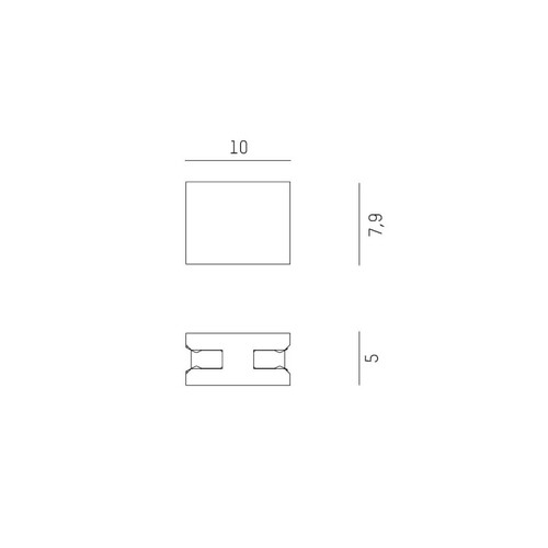 708-000010000060 Molto Luce MAGNETICS Platinenverbinder Set (5Stk) Produktbild Additional View 1 L