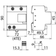 900075 Dehn Kombiableiter DEHNcombo YPV FM für Photovoltaik Systeme bis 1200V DC Produktbild Additional View 2 S