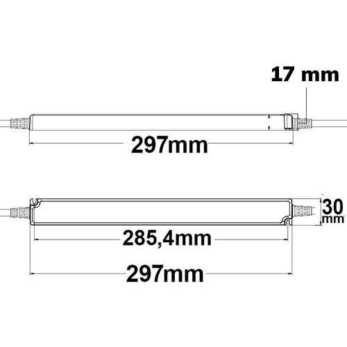 113710 Isoled LED Trafo 24V/DC, 0-60W, IP66 Produktbild Additional View 1 L