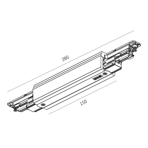 208-191nc6143 Tecnico 3 PHASE PULSE DALI ACCESSOIRES weiß Produktbild Additional View 1 L