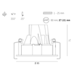 684-00403054306v1 Tecnico DARK NIGHT TURN XS R EINBAUSTRAHLER schwarz matt s Produktbild Additional View 1 S