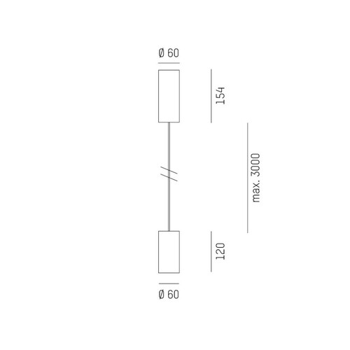 684-006030543660v1 Tecnico DARK NIGHT XS PD HÄNGELEUCHTE schwarz matt schwarz LED Produktbild Additional View 1 L