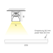 728-101061114500 Tecnico LOG OUT 21 SD WAND DECKEN AUFBAULEUCHTE weiß LED Produktbild Additional View 1 S