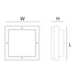 623174 SG Leuchten BASSI graphit E27 PIR-Bewegungsmelder Produktbild Additional View 1 S