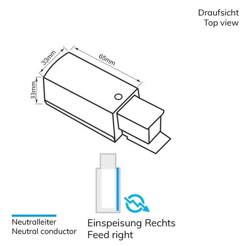 114324 Isoled 3 Phasen S1 Seiten-Einspeisung Produktbild Additional View 1 L