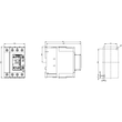 3RT25351AP00 Siemens Schütz AC 3, 2S+2A 18,5kW AC 230V 50Hz, 4 pol. 2S+2A , 1S Produktbild Additional View 2 S