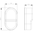 3SU19000DH700AA0 Siemens Silikon Schutzkappe für Doppeldrucktaster, hoch Produktbild Additional View 1 S