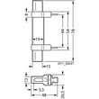 3NG1002 Siemens NH Trennmesser Gr. 00 Grifflasche isoliert. Produktbild Additional View 1 S