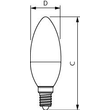 31250000 Philips CorePro LEDcandle 5-40W 827 E14 B35 matt Produktbild Additional View 2 S