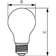 34712000 Philips CorePro LEDbulb 8,5-75W E27 827 A60 klar Glas IP44 Produktbild Additional View 2 S