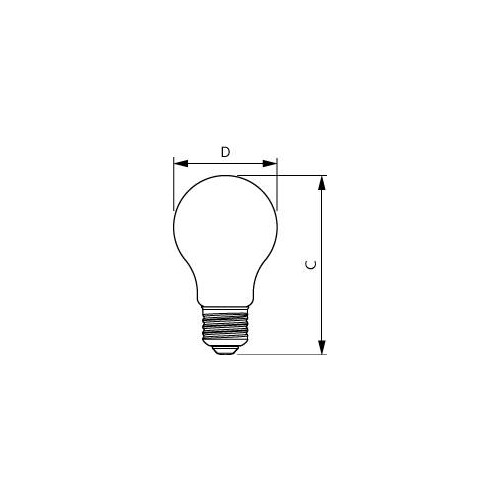 34712000 Philips CorePro LEDbulb 8,5-75W E27 827 A60 klar Glas IP44 Produktbild Additional View 2 L