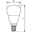 31264700 Philips CorePro LEDluster 5-40W 827 E14 P45 matt Produktbild Additional View 1 S