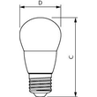 31302600 Philips CorePro LEDluster 7-60W 827 E27 P48 matt Produktbild Additional View 1 S