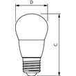 31302600 Philips CorePro LEDluster 7-60W 827 E27 P48 matt Produktbild Additional View 2 S