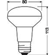 4058075608658 Osram LEDPR8060 4,3W/827 230V GL E27 FS1 Produktbild Additional View 2 S