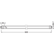 4058075611658 Osram LEDTUBE T8 EM VAL 600 6,6W 865 Produktbild Additional View 3 S