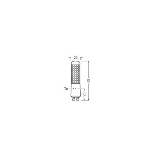 4058075607378 Osram LEDTSLIM60D 7W/827 230V GU10 FS1 Produktbild Additional View 2 L