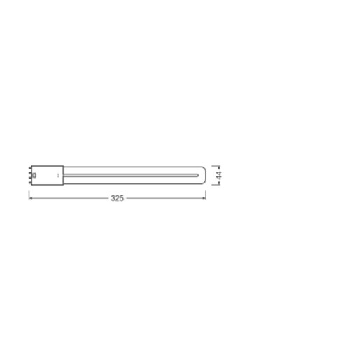 4058075559219 Osram DULUX L24LED 12W/830 230VHF 2G11FS1 Produktbild Additional View 3 L