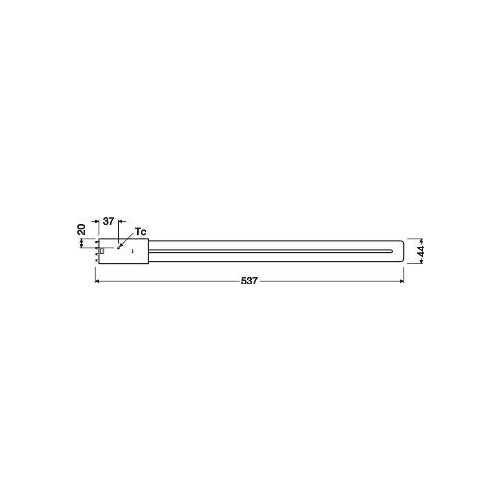 4058075559257 Osram DULUX L55LED 25W/830 230VHF 2G11FS1 Produktbild Additional View 2 L