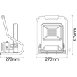 4058075321342 Ledvance LED WORKLIGHT 50W 840 R STANDSOCKET Produktbild Additional View 1 S