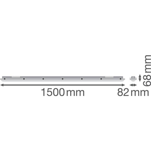 4058075541245 Ledvance DP 1500 58W 840 IP65 GY Produktbild Additional View 1 L