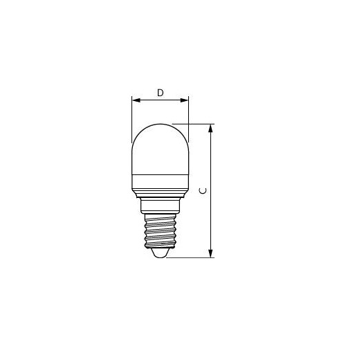 929001325702 Philips Lampen Corepro LED T25 ND 1.7 15W E14 827 Produktbild Additional View 2 L