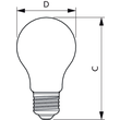 929001890092 Philips Corepro LEDbulb Filament klar 4,3-40W A60 E27 827 Produktbild Additional View 2 S