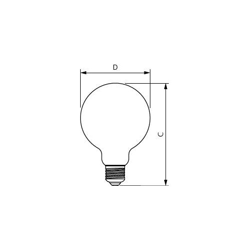 929002983002 Philips Lampen MAS VLE LEDBulbD4 15WE27 G93GOLD SP G Produktbild Additional View 1 L