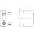 3RQ2000-2BW00 Siemens Koppelrelais im Industriegehäuse, 2W, AC/DC 24 240V, Fe Produktbild Additional View 2 S