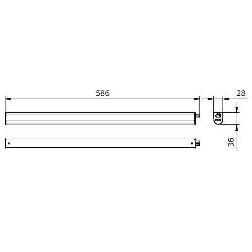 52787499 PhilipsLeuchten BN021C LED10S/830 L600 Produktbild Additional View 2 L