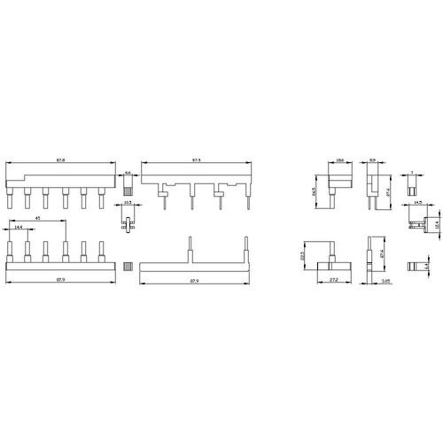 3RA2923-2AA1 Siemens Verdrahtungsbausatz, Schraub elektrisch Produktbild Additional View 1 L